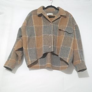 Jack Winter Wool Asymmetrical Jacket